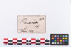 Etikett zu Bronzebrillenfibel (NHMW-PRAE-002328)
